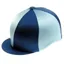 Capz Two-Tone Lycra Cap Cover in Navy/Pale Blue