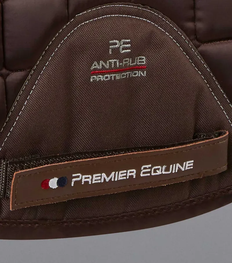 Premier Equine Capella Close Contact Merino Wool GP/Jump Square in Brown/Natural-4