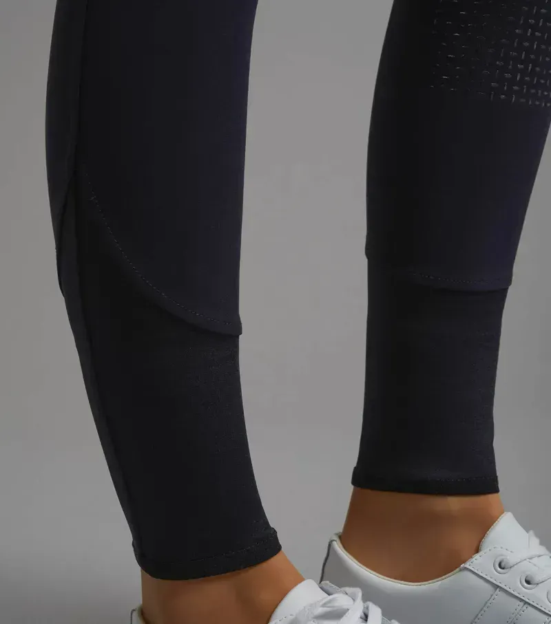 Premier Equine Ladies Carapello Full Seat Gel Riding Breeches in Navy-4
