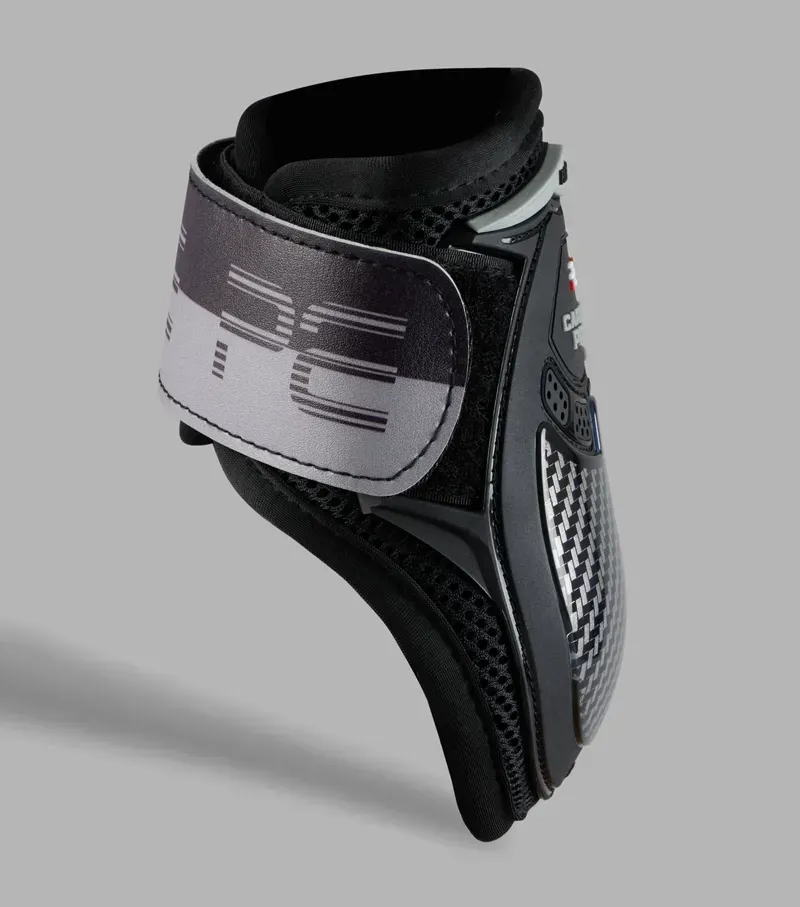 Premier Equine Medium Carbon Pro Fetlock LITE Boots in Black-3