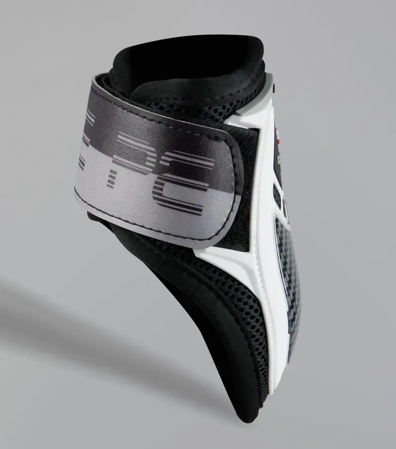Premier Equine Medium Carbon Pro Fetlock LITE Boots in White-3