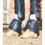 Premier Equine Carbon Wrap Over Reach Boots in Navy