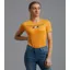 Premier Equine Ladies Chiaro Cotton Riding T-Shirt in Orange