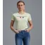 Premier Equine Ladies Chiaro Cotton Riding T-Shirt in Yellow