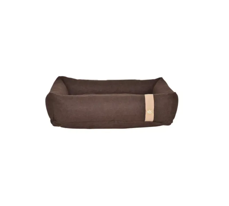 Companion Accessories Country Snuggle Dog Bed in Chocolate