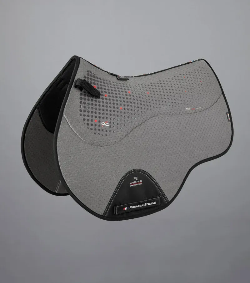 Premier Equine Close Contact Airtechnology Anti-Slip GP/Jump Square in Grey