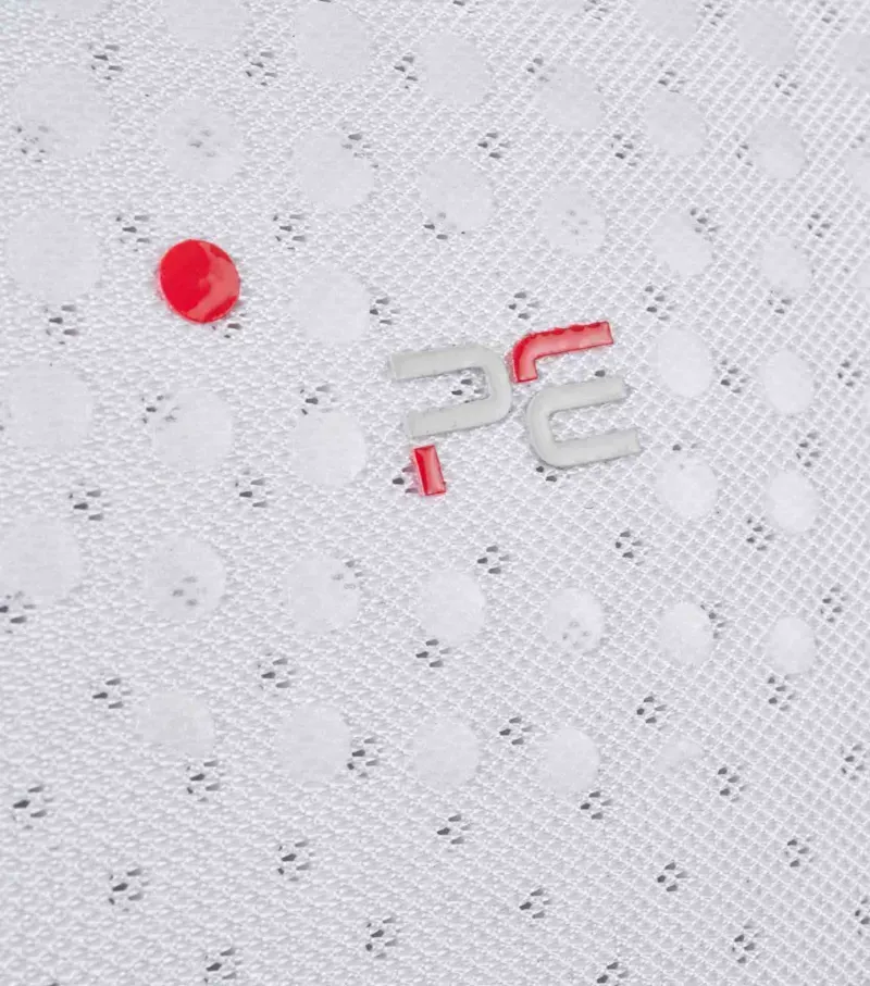 Premier Equine Close Contact Airtechnology Anti-Slip GP/Jump Square in White-1