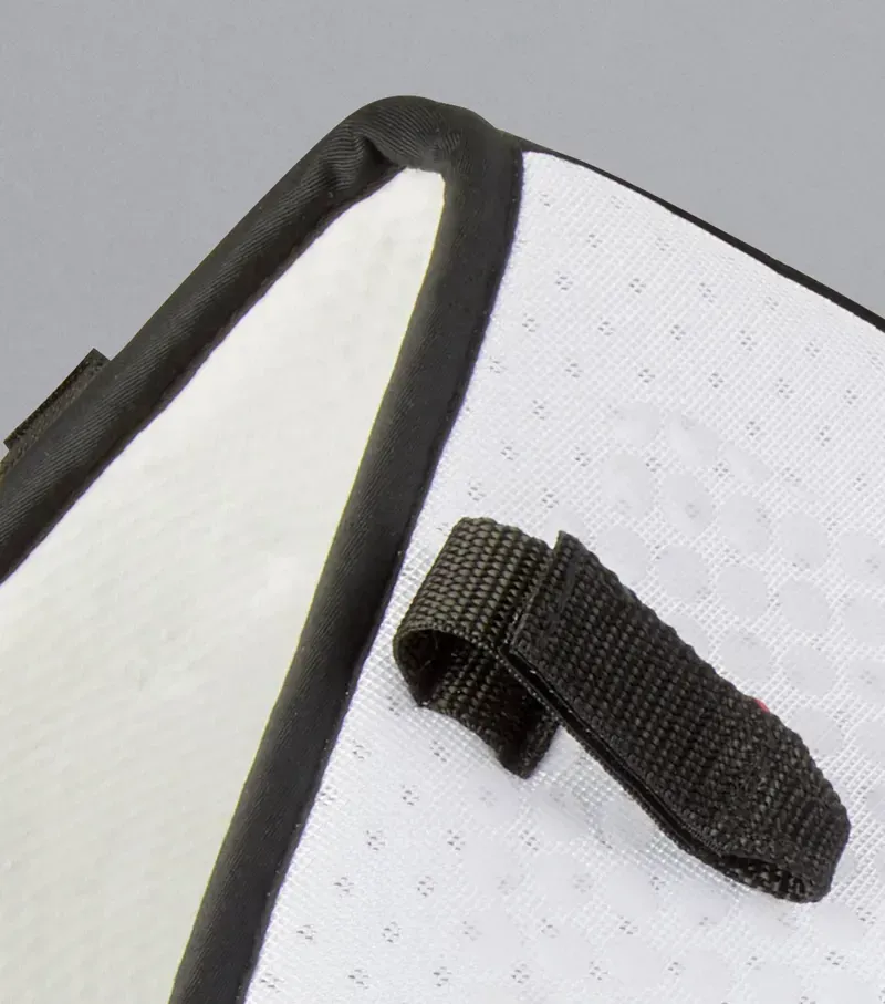 Premier Equine Close Contact Airtechnology Anti-Slip GP/Jump Square in White-2