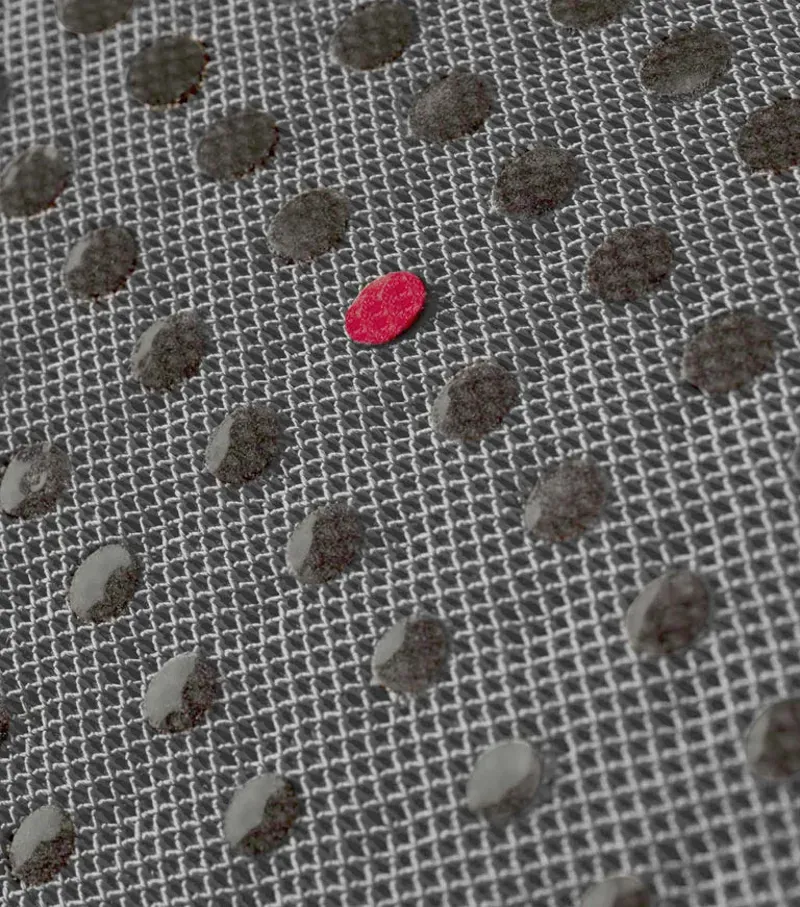 Premier Equine Close Contact Airtechnology Anti-Slip GP/Jump Square in Grey-5