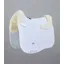 Premier Equine Close Contact Airtechnology Shockproof Wool Dressage Square in White/Natural