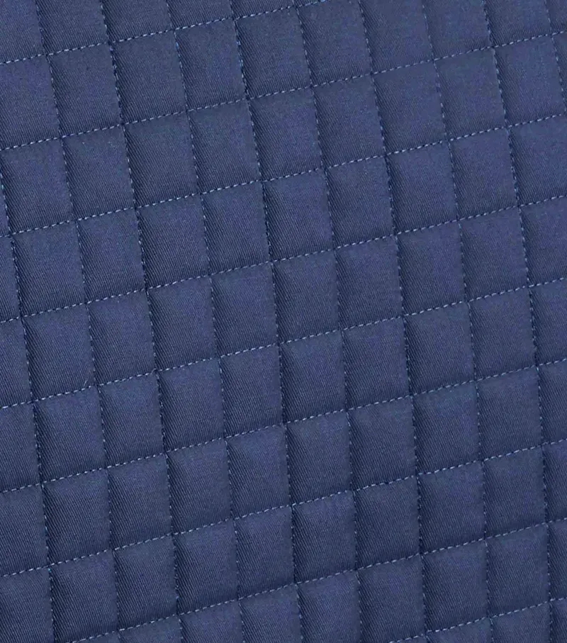 Premier Equine Close Contact Merino Wool European Dressage Square in Navy/Cream-3