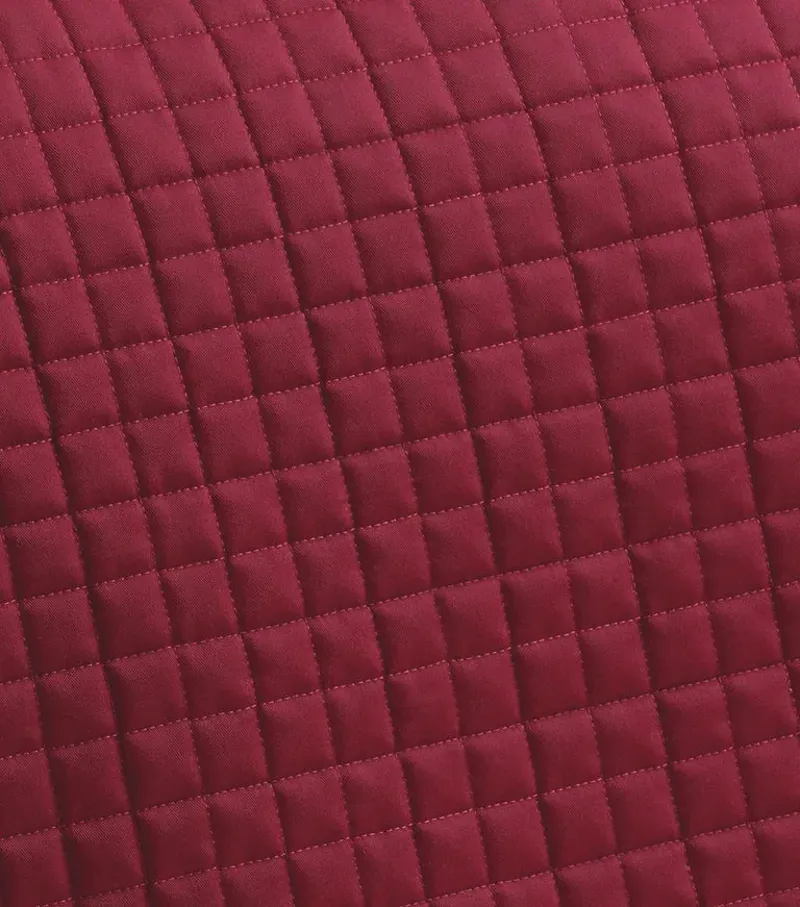 Premier Equine Close Contact Merino Wool European GP/Jump Square in Burgundy-3