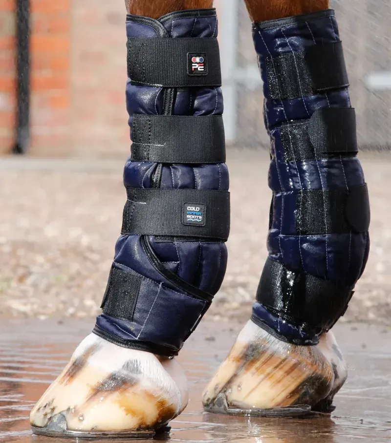 Premier Equine Cold Water Boots in Navy