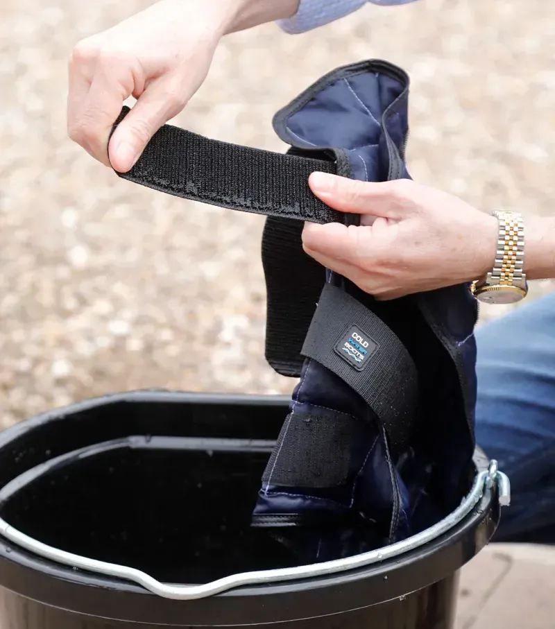 Premier Equine Cold Water Boots in Navy-3