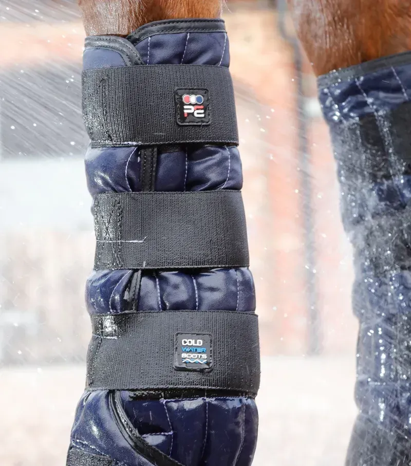 Premier Equine Cold Water Boots in Navy-2