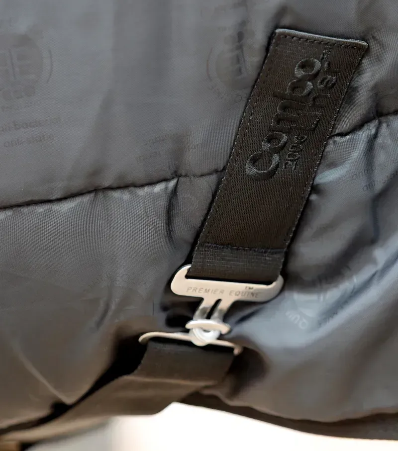 Premier Equine Combo Horse Rug Liner in Black 200g-3