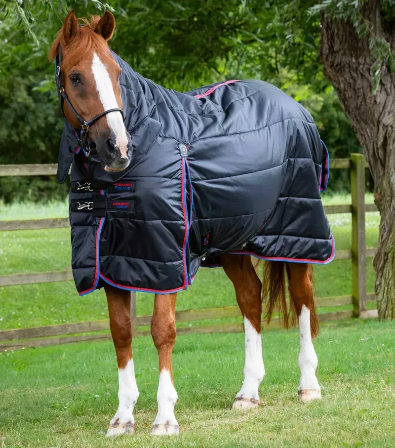 Premier Equine Combo Stable Rug 200g in Black