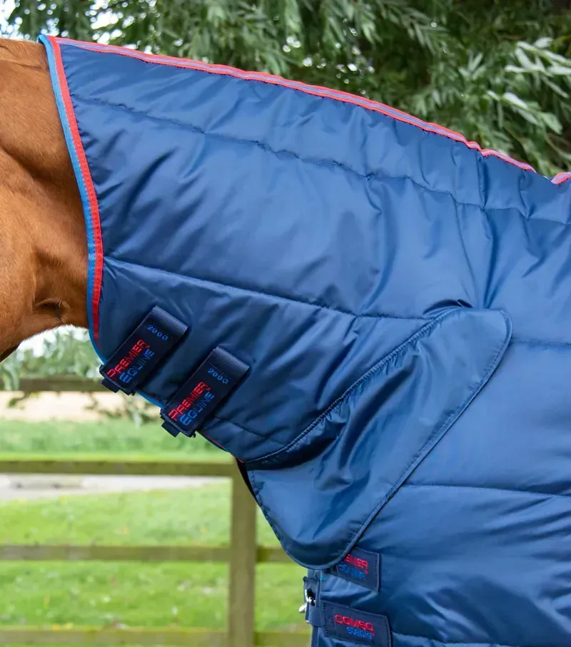 Premier Equine Combo Stable Rug 200g in Navy-1
