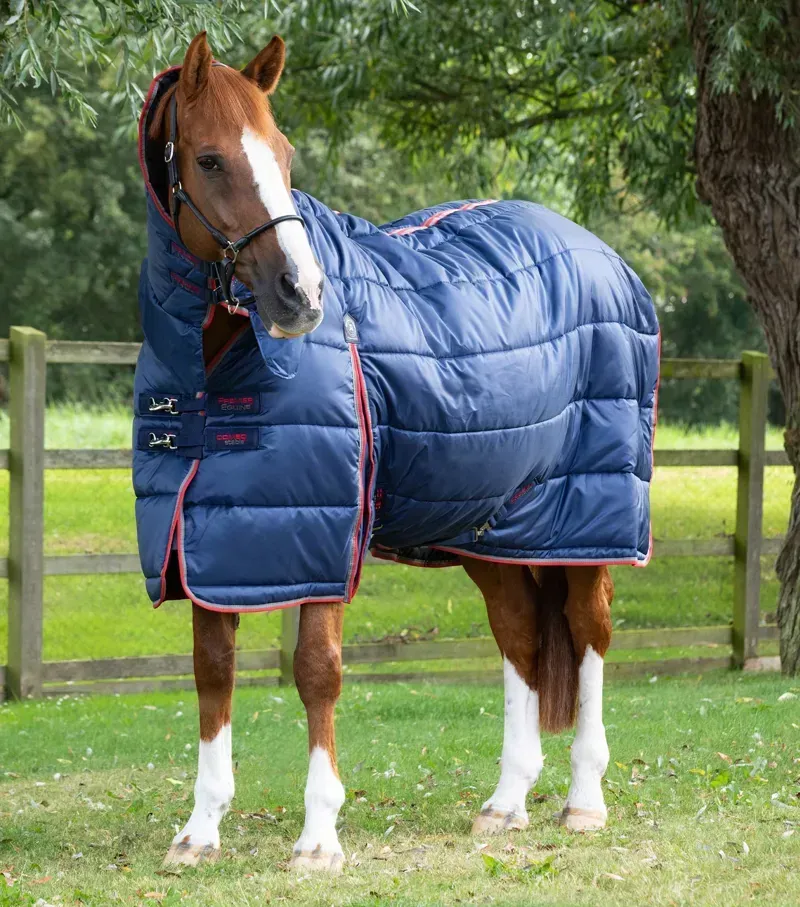 Premier Equine 400g Combo Stable Rug in Navy