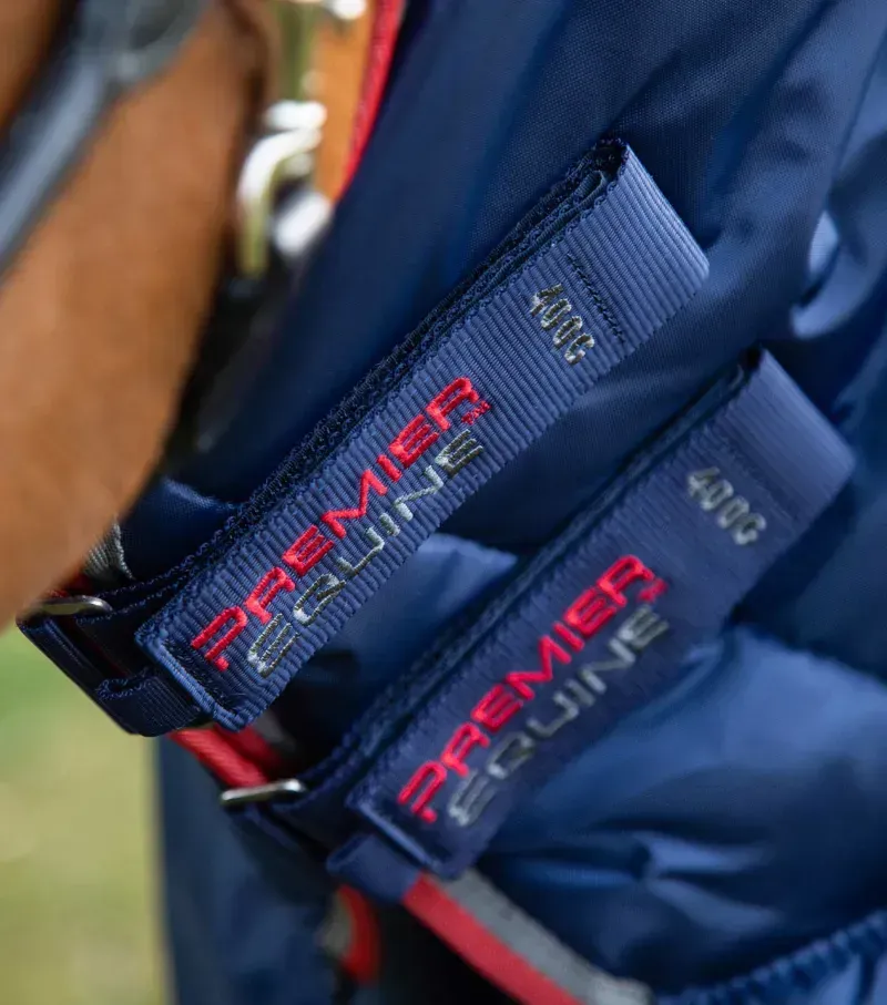 Premier Equine 400g Combo Stable Rug in Navy-2