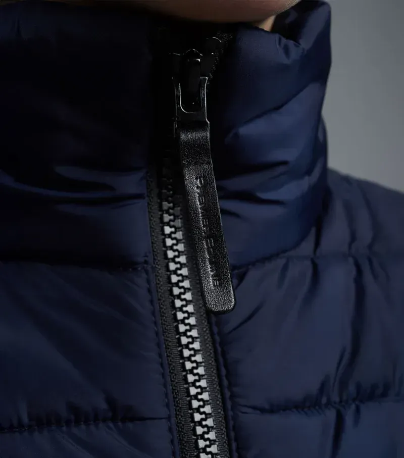 Premier Equine Junior Dante Gilet in Navy-3