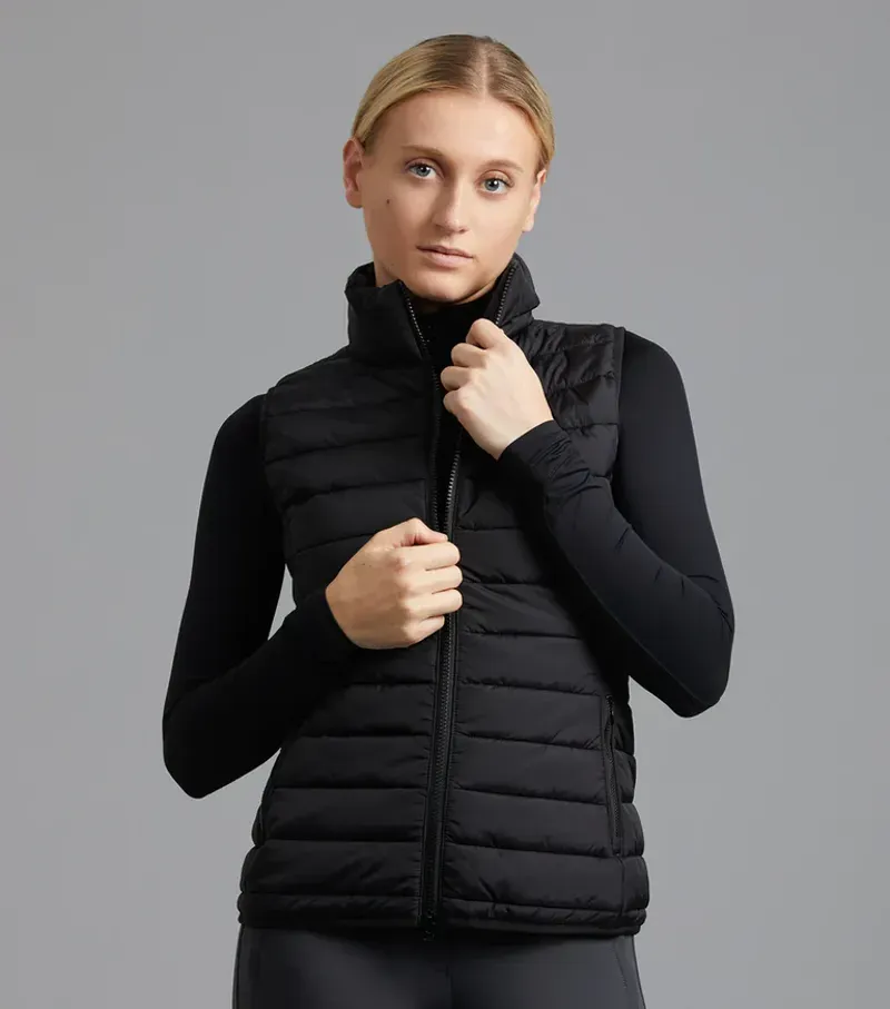 Premier Equine Ladies Dante Riding Gilet in Black