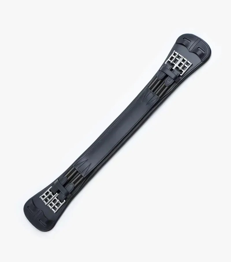 Premier Equine Davoli Leather Girth in Black