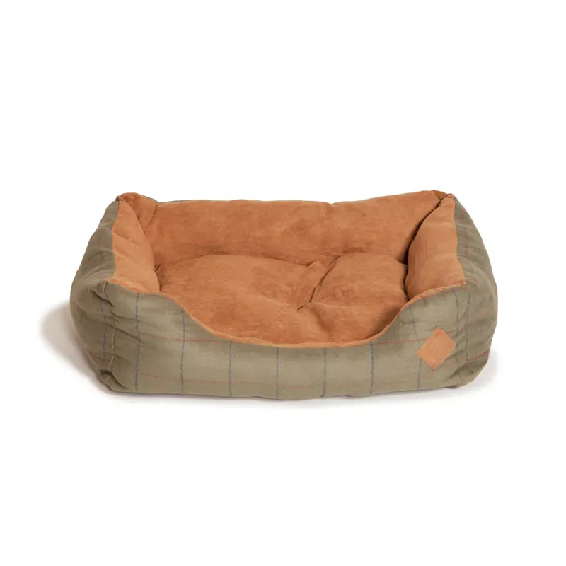 Danish Design 58 cm Tweed Snuggle Bed in Green