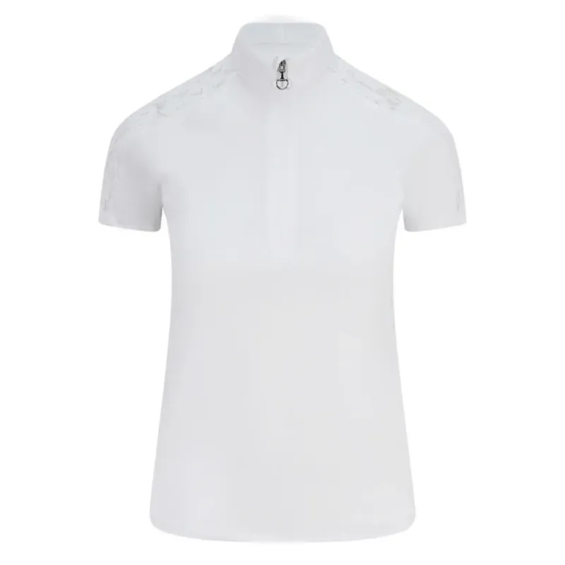 Equetech Junior Mia Competition Shirt in White