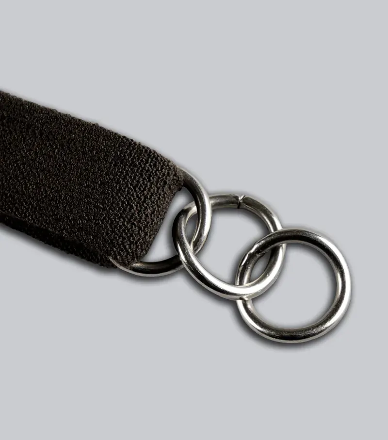 Premier Equine Int. Elastic Curb Strap 3/4 inch Pony in Black-1