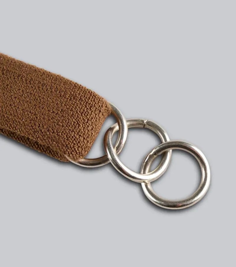 Premier Equine Int. Elastic Curb Strap 3/4 inch Full in Dark Havana-2