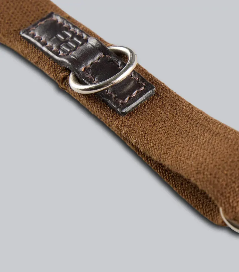 Premier Equine Int. Elastic Curb Strap 3/4 inch Cob in Dark Havana-3