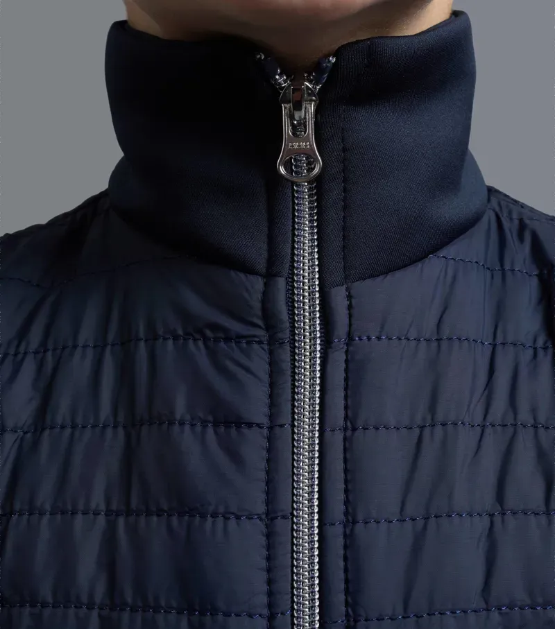 Premier Equine Mini Elena Girl's Hybrid Riding Jacket in Navy-3