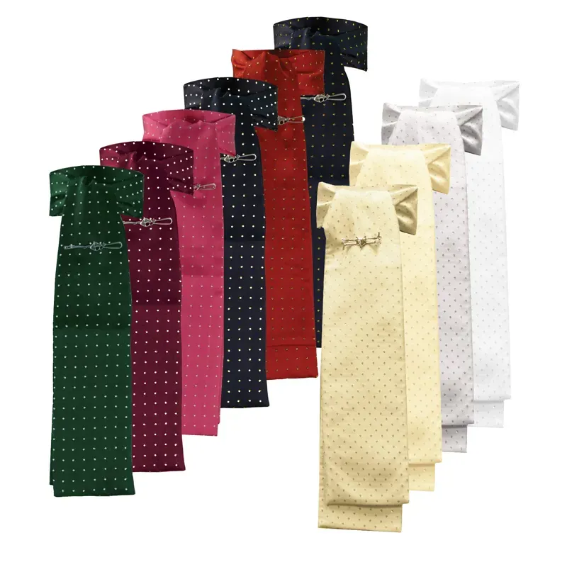 Equetech Pin Spot Riding Stock in Red-1