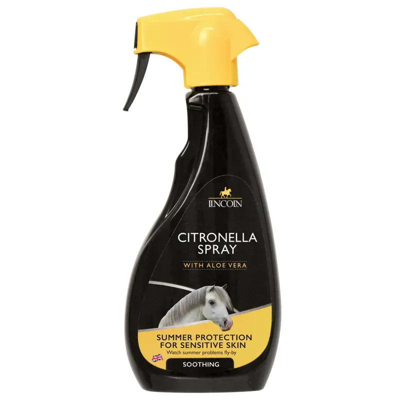 Lincoln BHB Citronella Spray w/Aloe Vera in Black