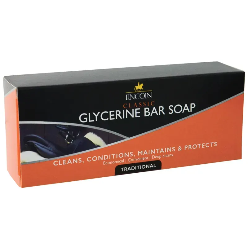 Lincoln BHB Classic 250g Glycerine Bar Soap in Black