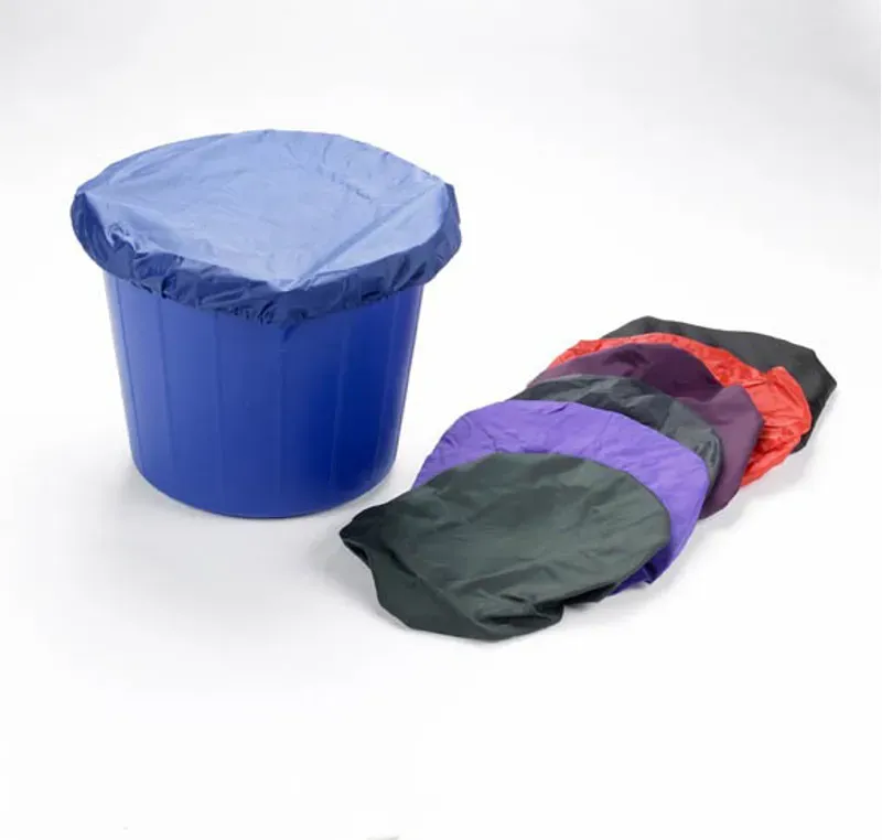 Lincoln Buckets and Plastics Stable Bucket Cover in Navy