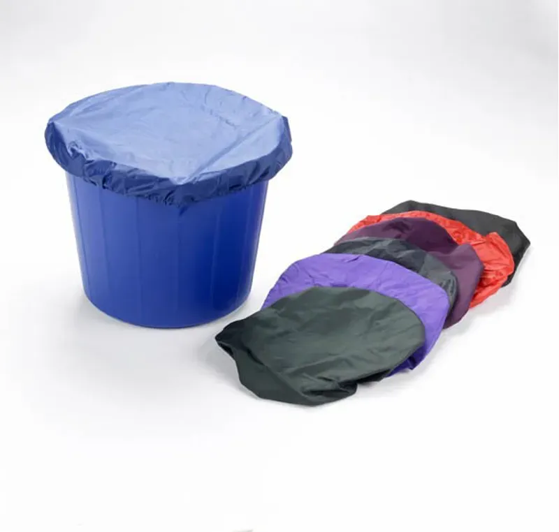 Lincoln Buckets and Plastics Stable Bucket Cover in Purple