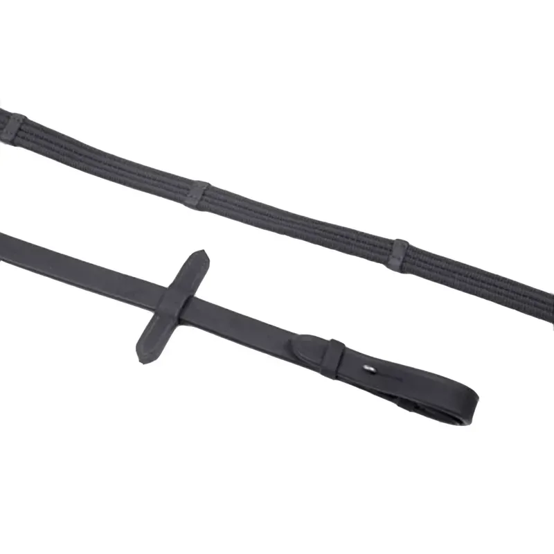 Whitaker Ready To Ride Webbed Full Reins in Black