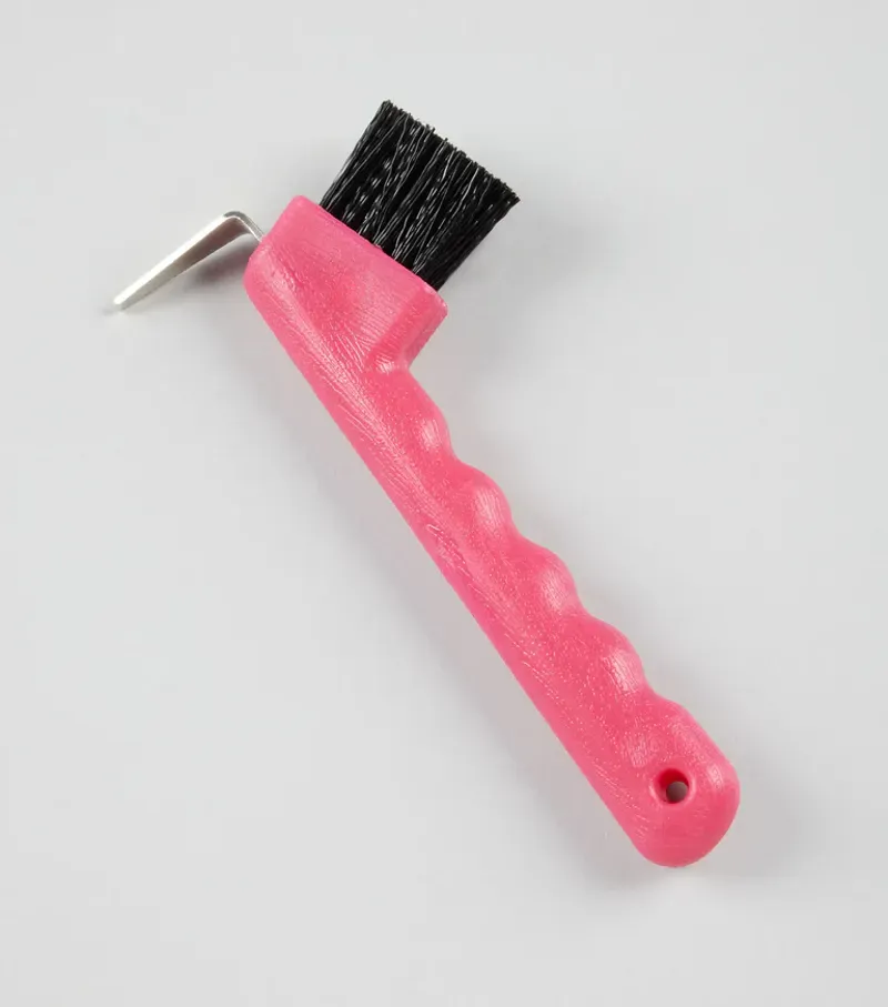 Premier Equine Ergonomic Hoof Pick in Fuchsia