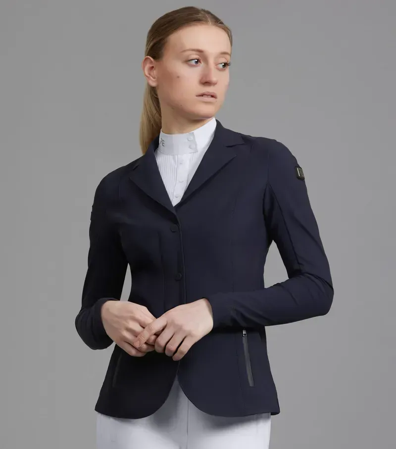 Premier Equine Ladies Evinco Competition Jacket in French Navy