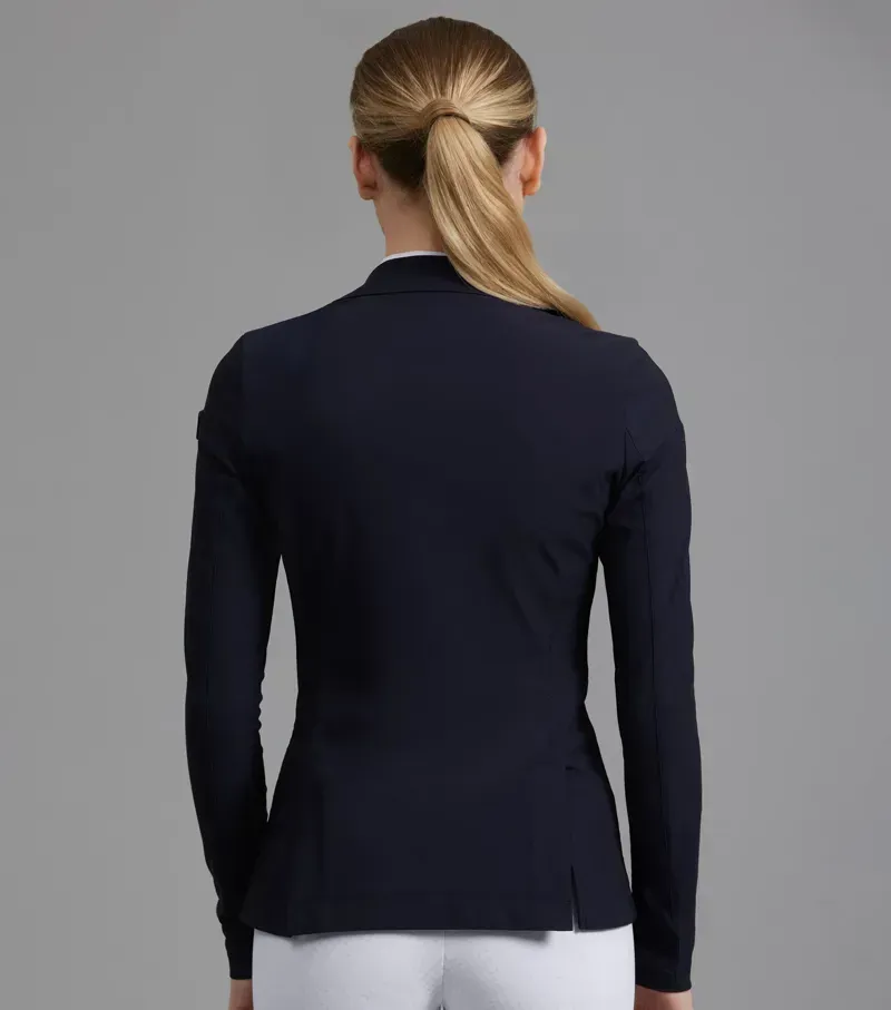 Premier Equine Ladies Evinco Competition Jacket in French Navy-5
