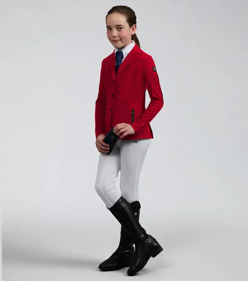 Evinco Girls Competition Jacket / London Red 7-8 years-1