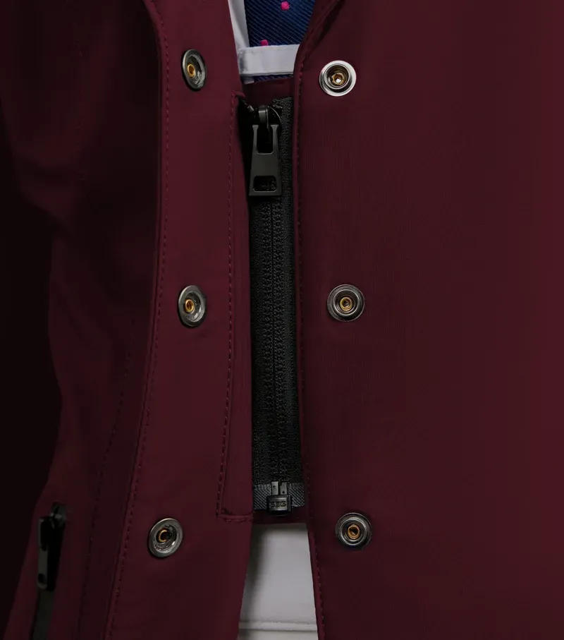 Premier Equine Int. Girls 3-4 Years Evinco Competition Jacket in Wine-3