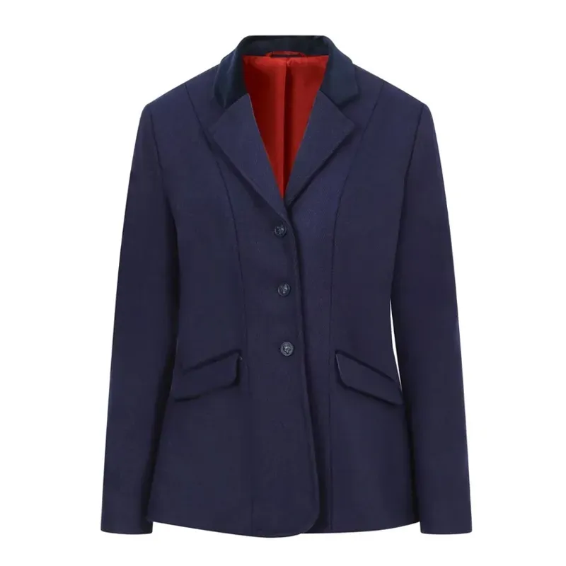 Equetech Junior Windsor Show Pony Riding Jacket in Navy