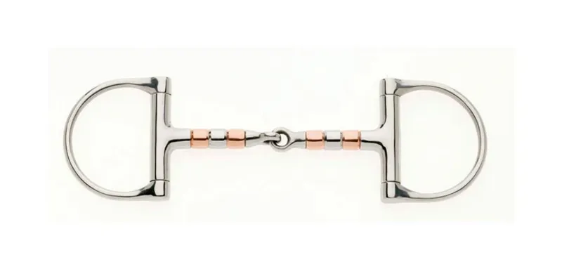 Copper Roller D Ring Snaffle