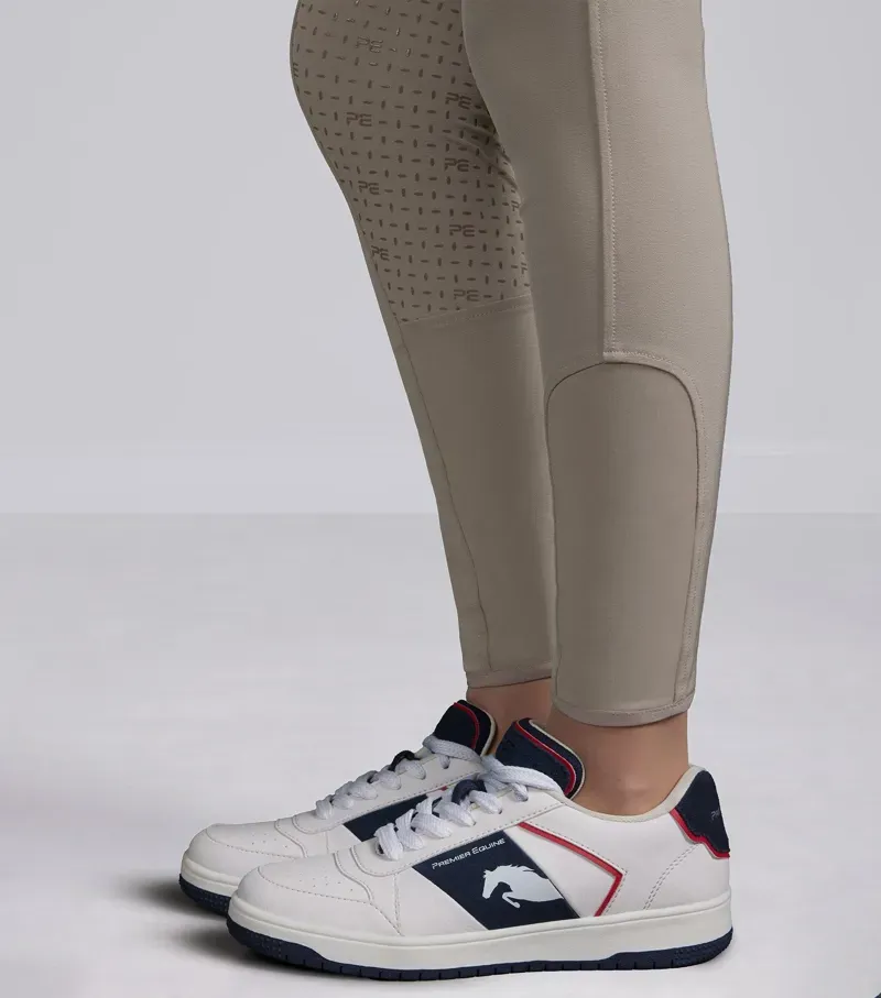 Premier Equine Int. Women's Size 28 Filetto Gel Full Seat Riding Breeches in Beige-4
