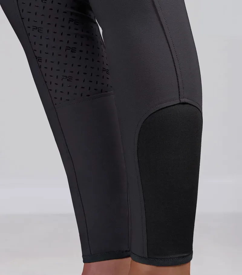 Premier Equine Int. Women's Size 22 Filetto Gel Full Seat Riding Breeches in Anthracite-4