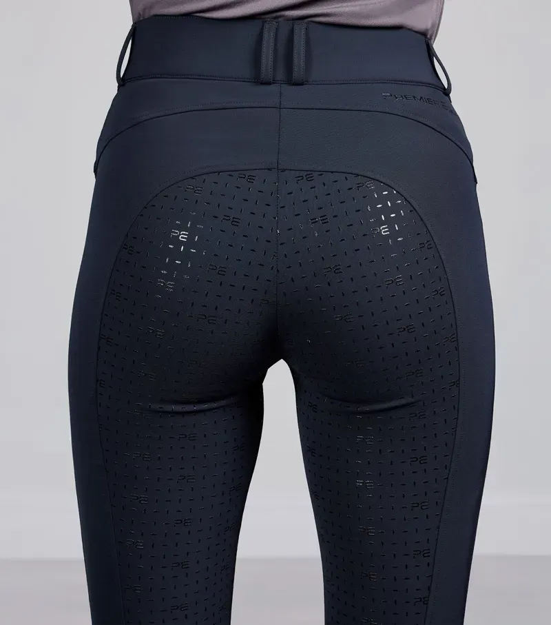 Premier Equine Int. Women's Size 30 Filetto Gel Full Seat Riding Breeches in Navy-3