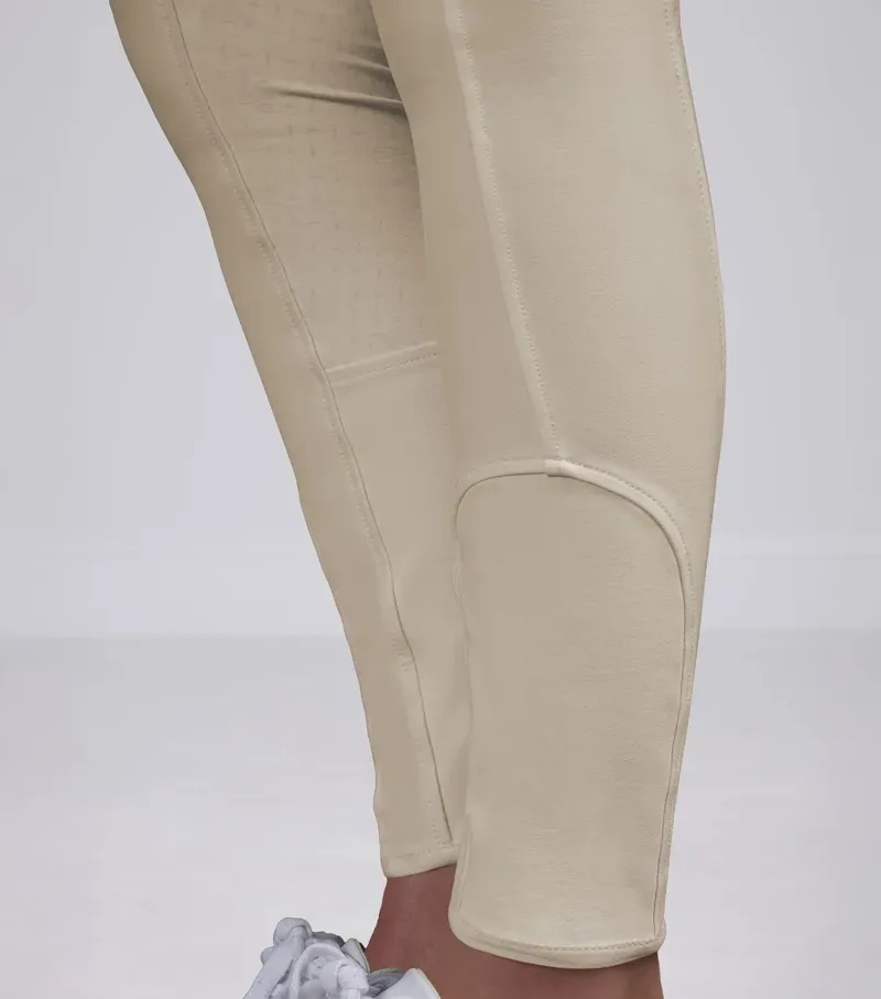 Premier Equine Int. Women's Size 22 Filetto Gel Full Seat Riding Breeches in Vanilla-5